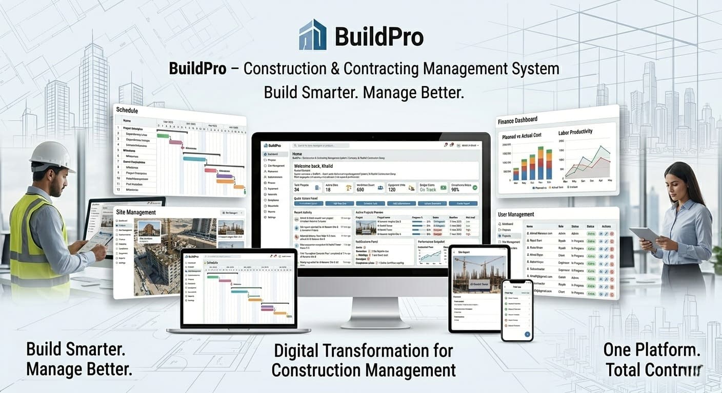 BuildPro Construction & Contracting Management System