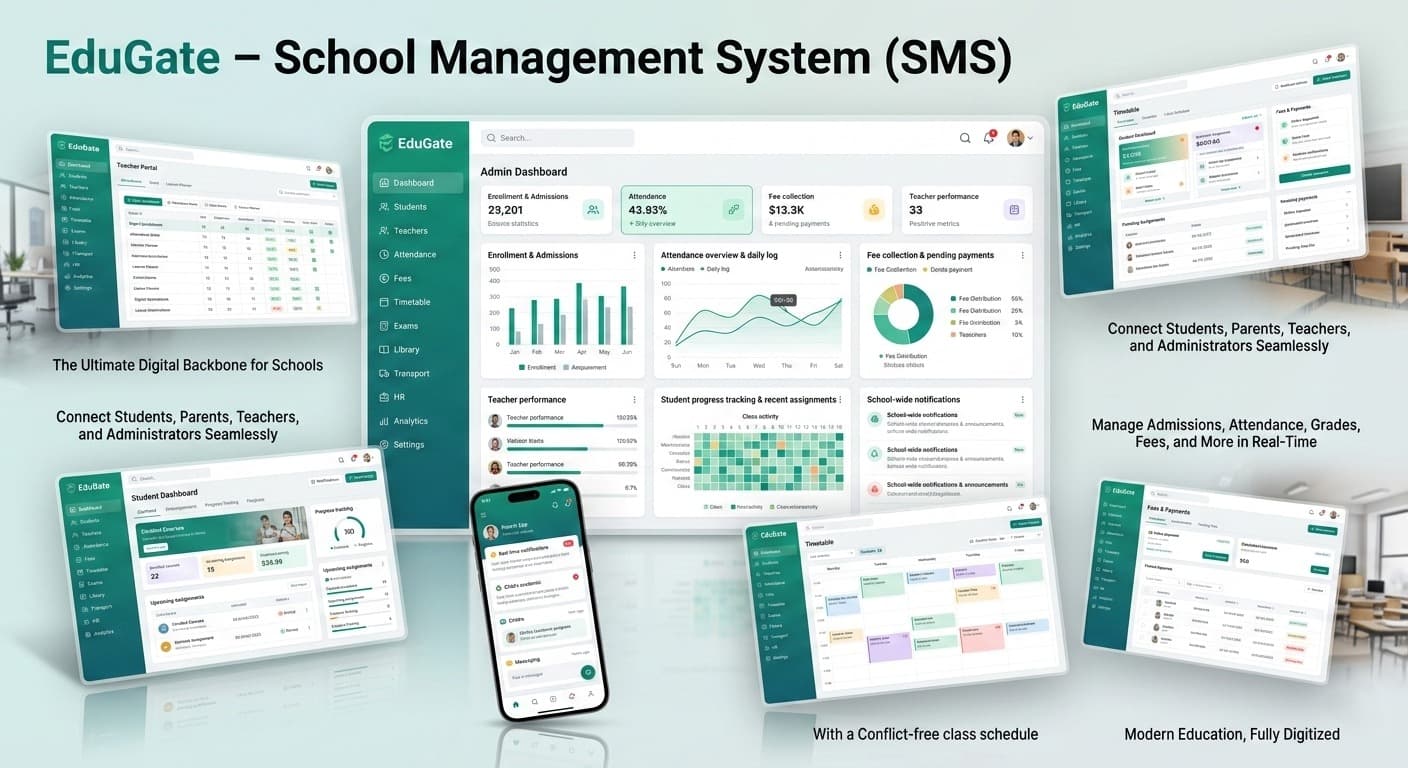EduGate School Management System